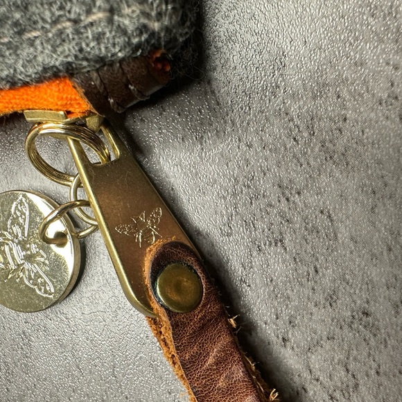 Will Bees Bespoke Euro Wool Wristlet / Clutch — Monogrammed - Picture 3 of 6